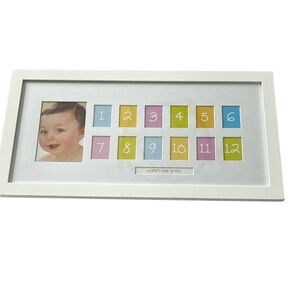 White watch me grow Photo Frame